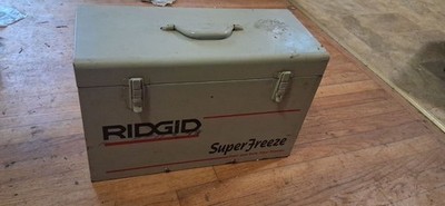 Rigid Super Freeze SF-2000R Copper Tube Size 115V Pipe Freezing Unit