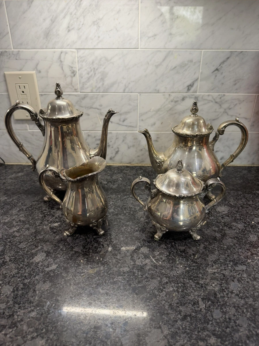 Webster Wilcox In Antique Us Silver-Plated Teapots, Coffee Pots