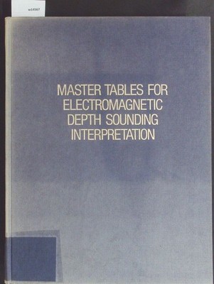 Master tables for electromagnetic depth sounding interpretation. IFI data base l