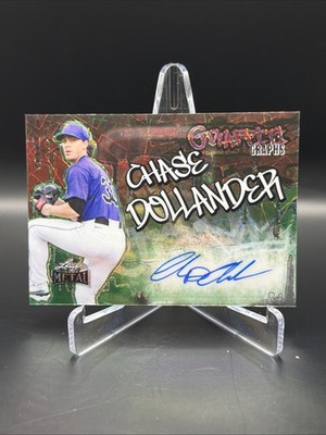 2024 Leaf Metal - Graffiti-Graphs Chase Dollander #GG-CD1 /10 (AU, RC)
