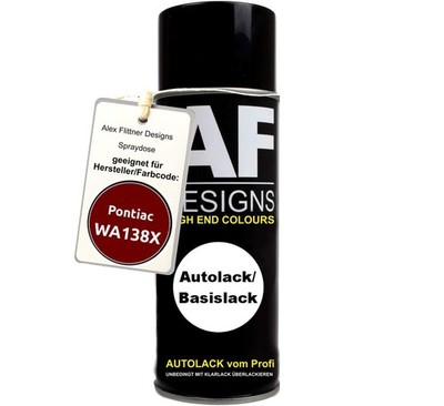 Für Pontiac WA138X Tin Roof Rusted Metallic Spraydose Basislack Sprühdose 400ml