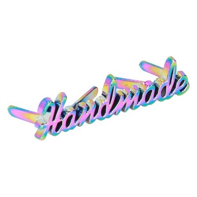 Handmade Labels Colorful Design Retro Style Fine Workmanship Exquisite Exterior