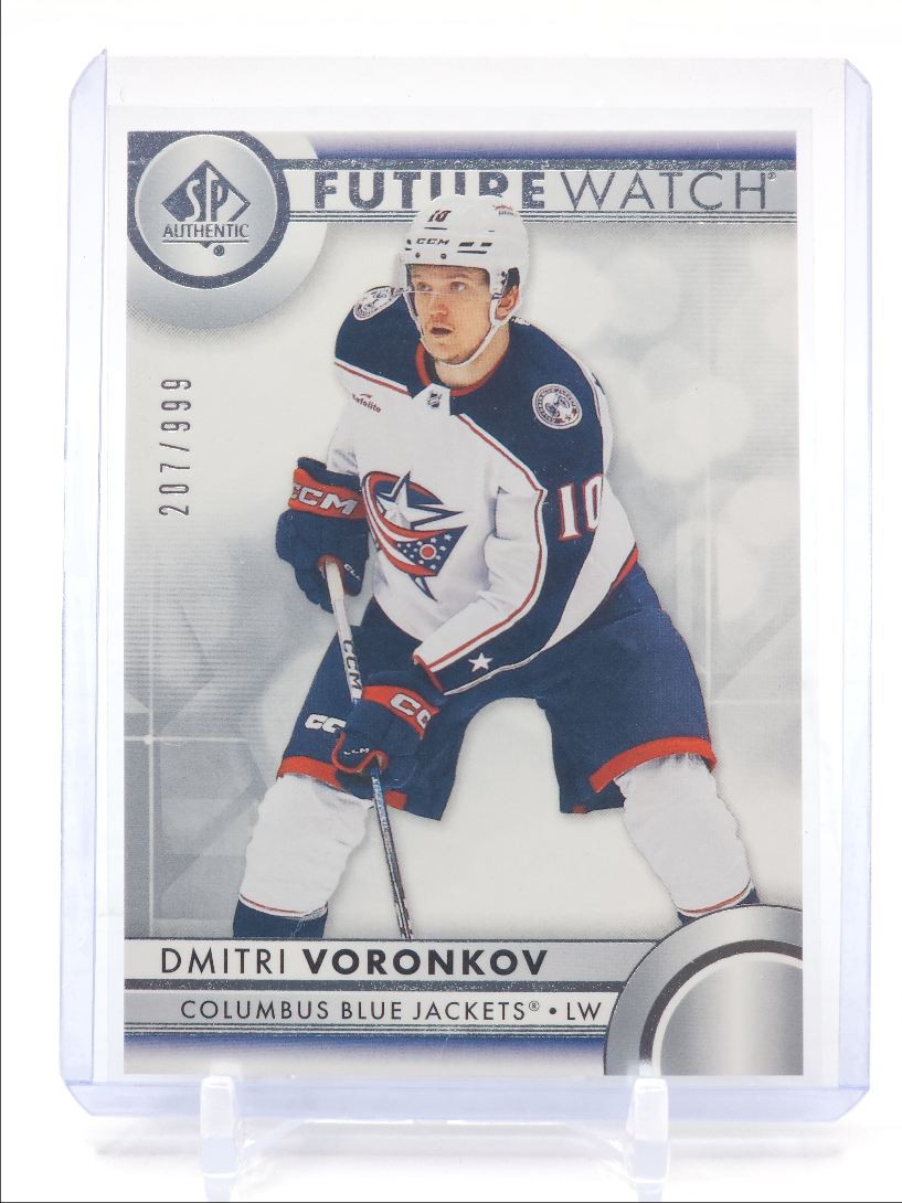 DMITRI VORONKOV 2023-24 UD SP AUTHENTIC FUTURE WATCH ROOKIE RC /999 Q4592