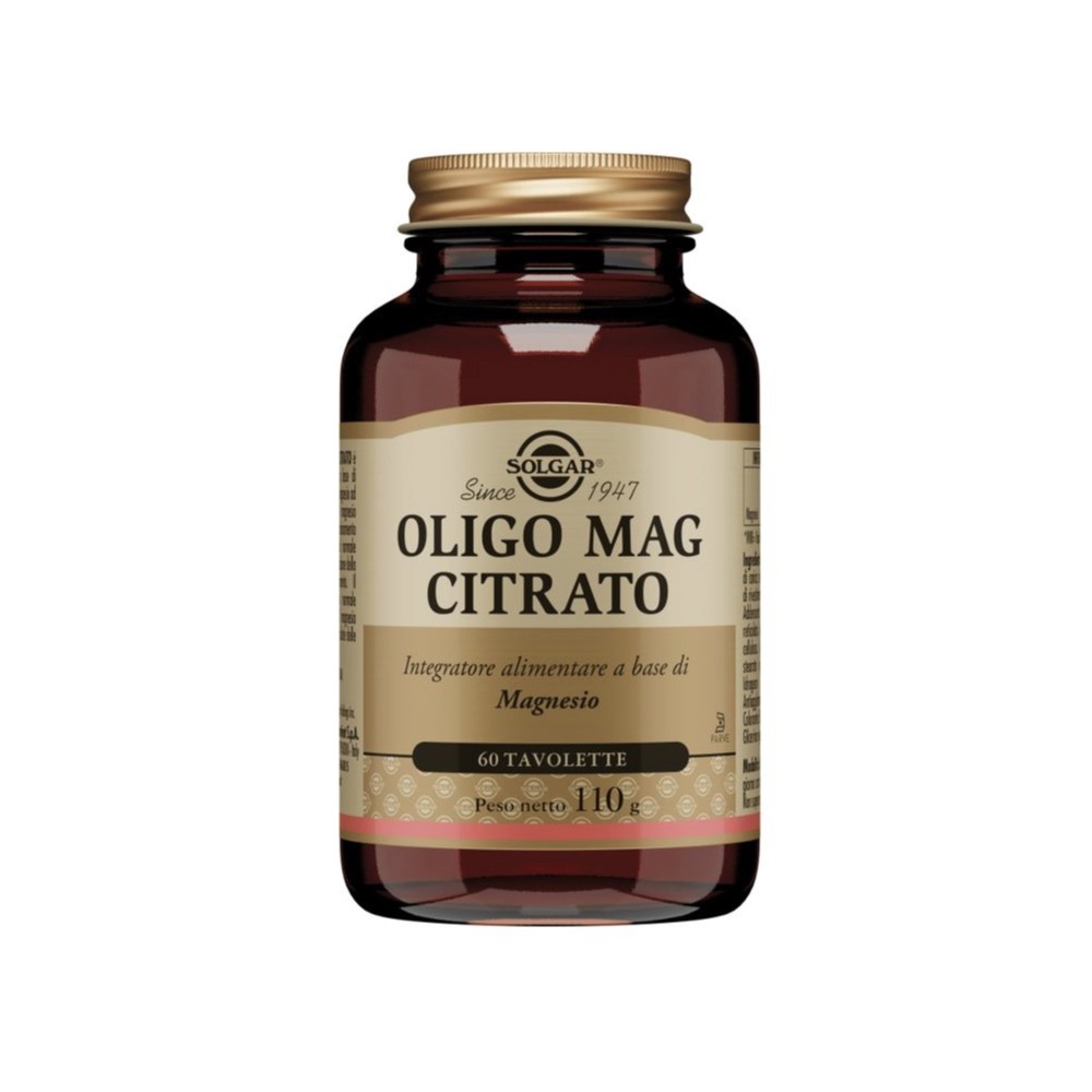 Solgar Sali Minerali Solgar® Oligo Mag Citrato 60 Pz Tavolette Bambino - Immagine 2