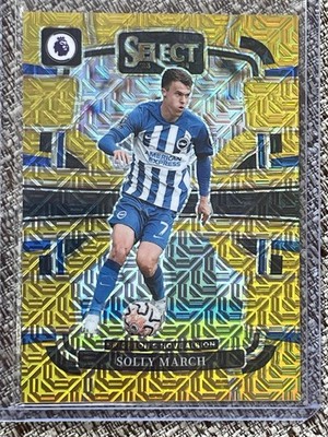 Panini 2023-24 Select Premier League Solly March #22 Brighton /10 Gold SSP Rare