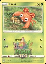 Paras 6/181 Common Team Up Pokemon