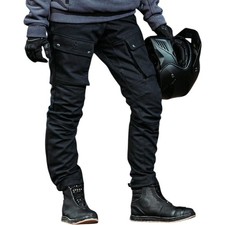 Spada Tizona Womens Motorcycle Trousers Motorbike Cargo Pants Black Ce Aa