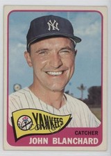 1965 Topps Johnny Blanchard #388 0n64