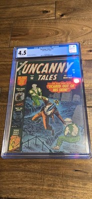 Uncanny Tales #13 (ATLAS Comics October 1953) Graded CGC 4.5