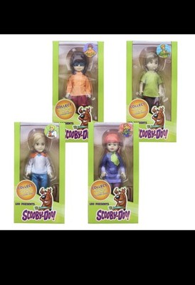 Scooby-Doo 10 Inch Living Dead Doll Set | Velma | Fred | Daphne | Shaggy