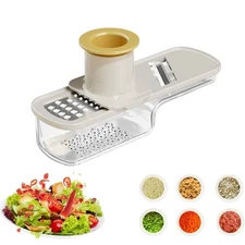 Multi Functional Ginger Garlic Grinding Grater Planer Slicer Mini Cutter Cooking