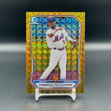 ELIAN PENA Mets 2026 Bowman Baseball CHROME PROSPECTS GOLD Geometric #45/50
