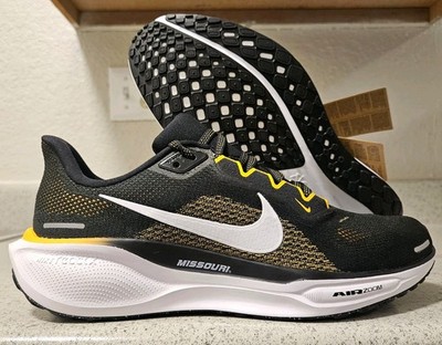 Nike Pegasus 41 Missouri Mizzou Tigers NCAA Running Shoes Mens Sz 9.5 FZ5129-001