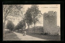 CPA Vianne, Les Fortifications 1905 