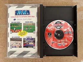 SEGA Rally Championship - SEGA Saturn NTSC US Game CIB with Mint Disc