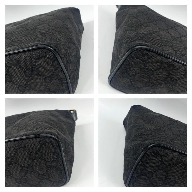 GUCCI GG pattern accessory pouch mini bag canvas leather 31a | eBay