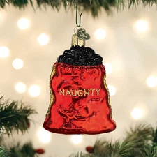 Old World Christmas - Bag Of Coal - 36256
