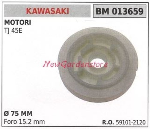 Flaschenzug Inbetriebnahme Kawasaki Freischneider Tj 45E 013659-image