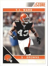 2011 Score Glossy #74 T.J. Ward