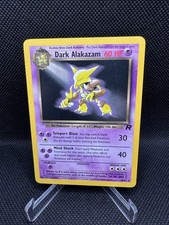 Pokemon Karte Dunkles Alakazam 18/82 WOTC Team Rocket Unlimited Rare - NM (Near Mint)