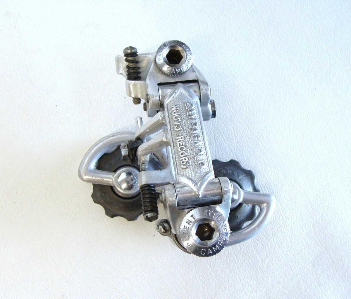 Dérailleur Arrière Campagnolo Record 1er Type #1020 - Acier 5 Vitesses - Années 60 - Italie