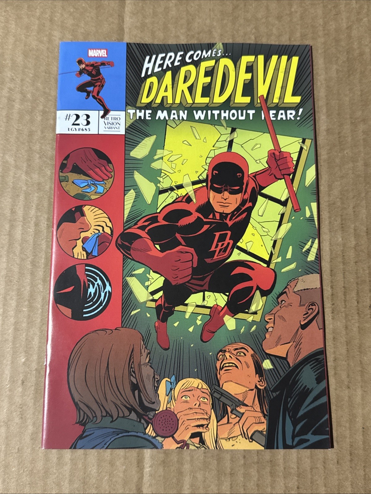 DAREDEVIL #23 RETROVISION VARIANT MARVEL COMICS (2025) RITES OF RECONCILIATION