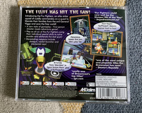 Fur Fighters Sega Dreamcast Disc Case Manual Tested Works