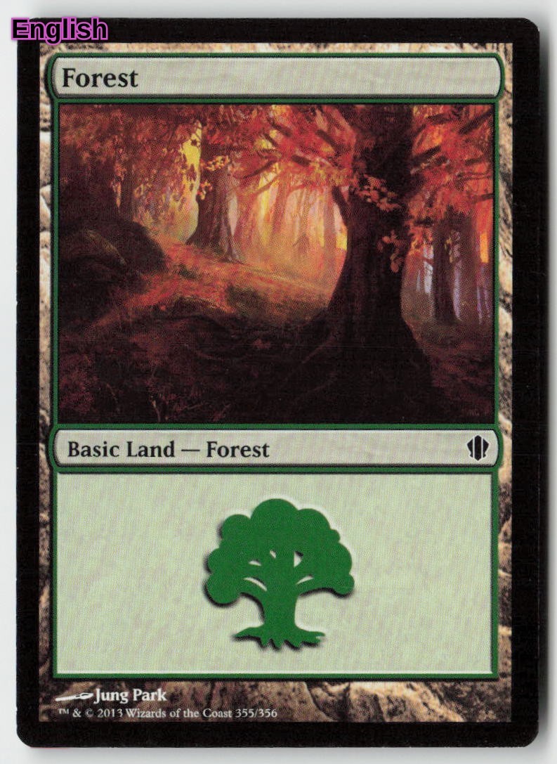 MTG Forest [C13 - 355] LP