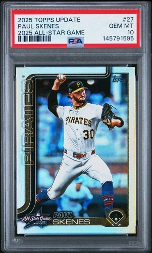 2025 Topps Update 2025 All-Star Game #ASG-27 Paul Skenes PSA 10