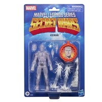 Marvel Legends Series Secret Wars Ice Man, X-Men Retro Marvel Comics Action-Figu