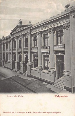 Chile - VALPARAISO - Banco de Chile - Ed. C. Kirsinger & Cia.