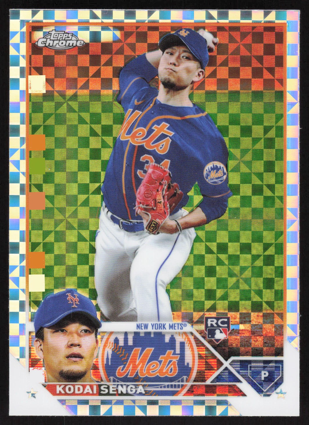 2023 Topps Chrome Kodai Senga #217 X-Fractors JW