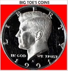 1991-S CLAD PROOF KENNEDY HALF DOLLAR, VERY BEAUTIFUL  PROOF COIN, FAST SHIPPING
