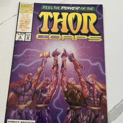 Marvel Comics Thor Corps #4 Direct Edition Single Issue Comic Book 1993