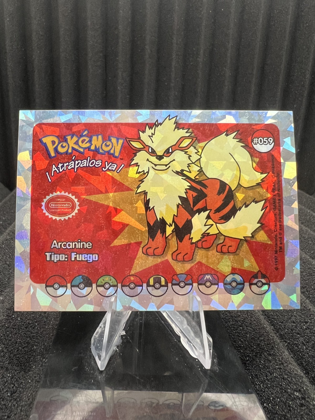 Arcanine #59 - Cracked Ice - Who's That Pokemon 2025 - Pokemon Card NM