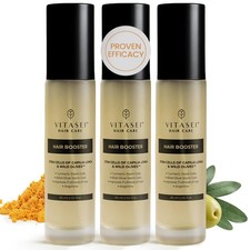 Vitasei Hair Booster 2 Fl Oz 3 Pack   Revitalizing Serum with Clear