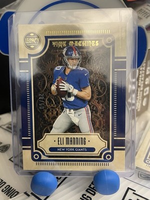 Eli Manning 2022 Luminance TM /50, Prizm Orange/199, Canton Absolute/50