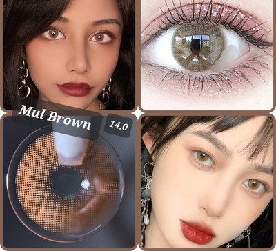 Mul Brown   Braune Kontaktlinsen   Jahreslinsen   R4
