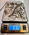 Vtg Sterling Silver Jewelry Lot Bracelets ,Rings ,Necklace 302 Grams,