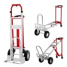 3 in 1 Dolly Cart with Wheels 800Lbs Folding Hand Truck Rolling Utility Cart