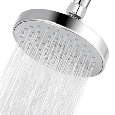 High Pressure Shower Head - 4.7“ Powerful Bathroom Pressure Boosting Rain Shower