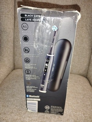 Oral-B iO Series 6 Luxe Electric Toothbrush Black Lava