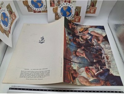 PHAD-079 Menü Compagnie Maritime Paquebot General Leclerc 1959 Illustre Renoir