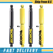 Monroe Matic Plus For Ford F-250 1975-1979 RWD Front & Rear Shock Absorbers