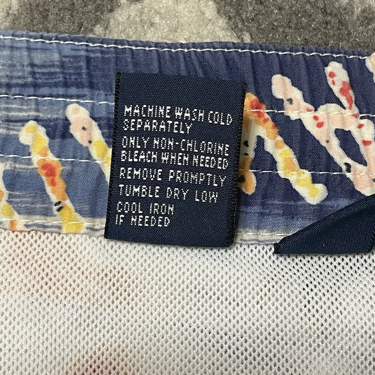 Polo Ralph Lauren Swim Trunks Mens Sz 40-41 Hawaiian Aloha Graphic