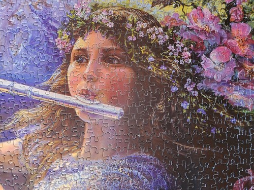 SunsOut Puzzle The Enchanted Flute, By Josephine Wall 1500 Pieces - Picture 4 of 11