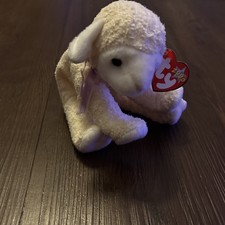 TY Beanie Baby - FLEECIE the Lamb - Stuffed Animal Toy