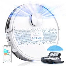 Lubluelu SL60D LiDAR Staubsauger Roboter 4000Pa Wischen App Gebraucht