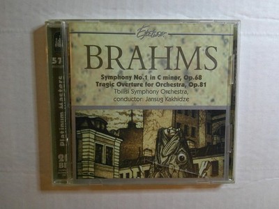 CLASSIC CLASSICAL CD BRAHMS ''SYMPHONY NO 1 IN C MINOR, OP 68 TRAGIC OVERTURE....