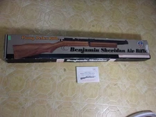 Bejamin Sheridan Air Rifle ....Box & Owner's Manual only
